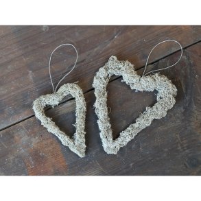 Fleur lavhjerte m. ophng 