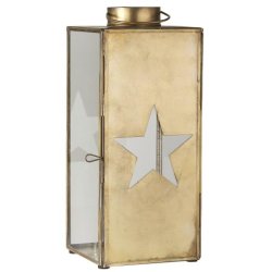 Lanterne med stjerne i dren