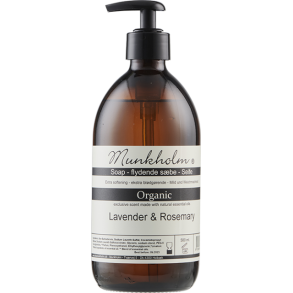 kologisk flydende sbe med Lavender & rosemary fra Munkholm