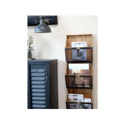 Magasinholder med 3 rum fra Chic Antique