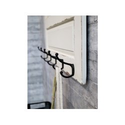 Knagerkke med 5 knager og 1 hylde fra Chic Antique