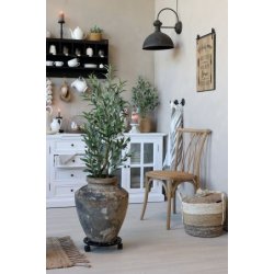 Franskinspireret spisestol med fletsde fra Chic Antique