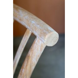 Franskinspireret spisestol med fletsde fra Chic Antique