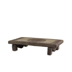 Grimaud gl. Taburet m. indgravering lav