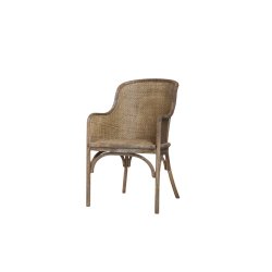 Fransk inspireret stol med flet 