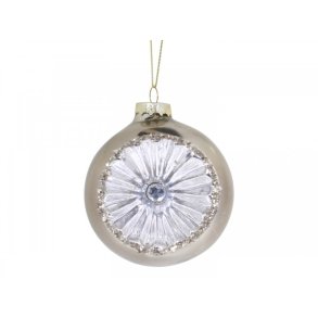 Julekugle med glimmer fra Chic Antique
