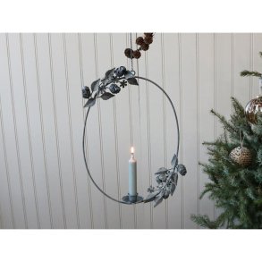 Krans til bedelys m. ophng 