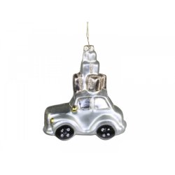 Bil med pakker til ophng