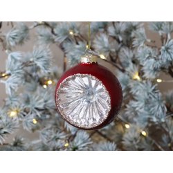 Julekugle med glimmer fra Chic Antique