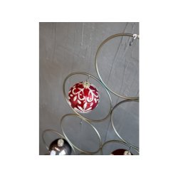 Julekugle med glimmer fra Chic Antique