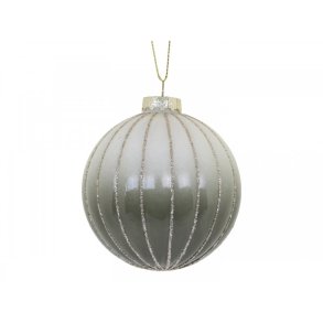 Julekugle med glimmer fra Chic Antique