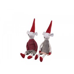 Noa &amp; Noel Julemus st af 2 fra Chic Antique