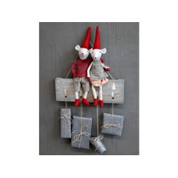 Noa &amp; Noel Julemus st af 2 fra Chic Antique