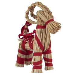 Gammeldags Julebuk med rdt bnd fra Ib Laursen