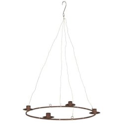 Adventstage t/4 bedelys- eller kronelys m/wireophng