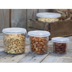 Fransk inspireret marmeladeglas m. lg (mellem)