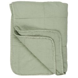 Vintage quilt lysegrn fra Ib Laursen 