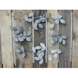 Krans med blomster fra Chic Antique