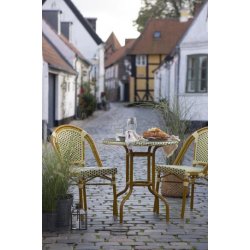 Bistrostol polyflet og metalstel fra Ib Laursen