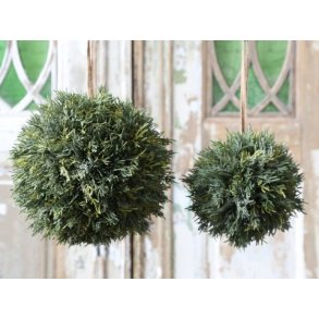 Cypress kugle fra Chic Antique