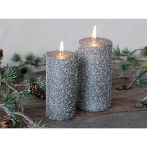 Rustikt bloklys med glimmer fra Chic Antique