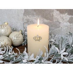 Pyntespyd med simili til bloklys fra Chic Antique