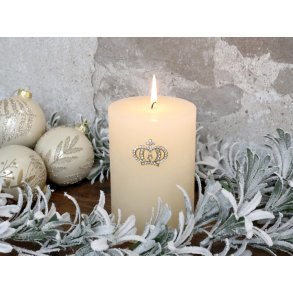 Pyntespyd med simili til bloklys fra Chic Antique