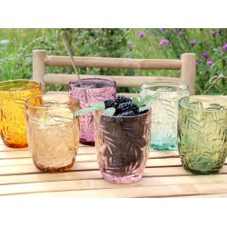 Saint-milion drikkeglas med mnster fra Chic Antique