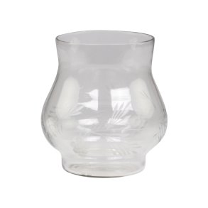 Vase m. slibninger i glas