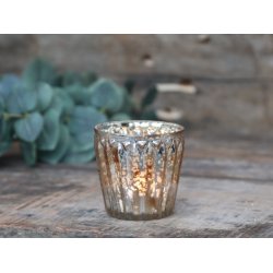 Fyrfadsstage Antique champagne