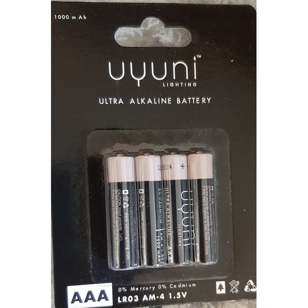 Ultra Alkaline battery AAA - Uyuni