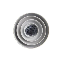 Knabstrup Keramik Travola sklest a 4 stk.- Hvid eller gr