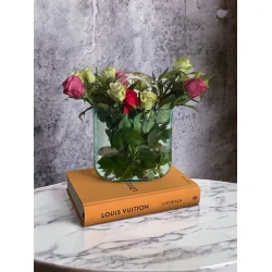 Lily  taskevase i glas