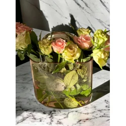 Lily  taskevase i glas