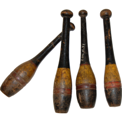 Sm trkegler - gammel vintage