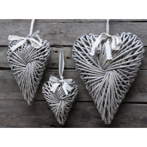 Hjerte i flet, fransk gr, lille