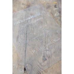 Stencil - Parfumerie