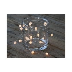 Lyskde m. krystaller LED