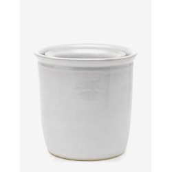 Knabstrup Keramik Syltekrukke st af 2 stk - Hvid