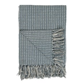 Plaid stvbl med creme firkantmnster 